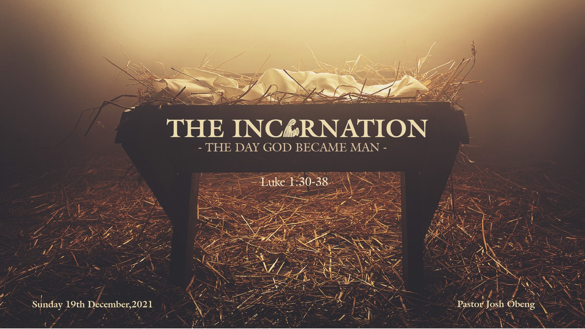 THE INCARNATION – THE DAY GOD BECAME MAN