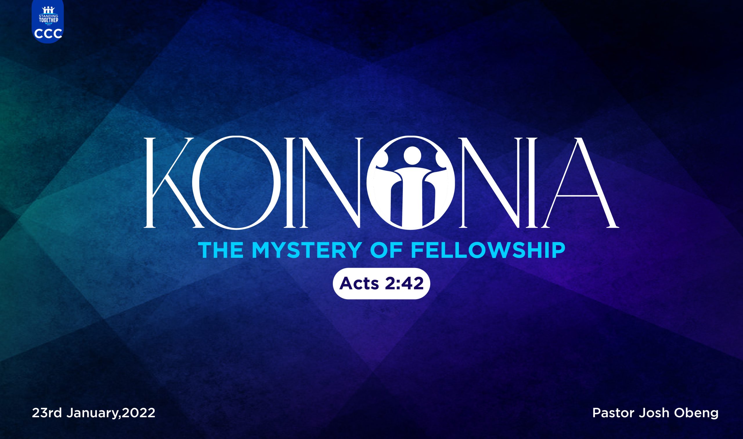 KOINONIA – THE MYSTERY OF FELLOWSHIP